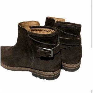 Polo Ralph Lauren Myles Brown Suede Ankle Boots 10.5